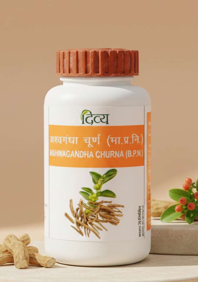 Patanjali Divya Ashwagandha Churna 3.53 oz (100 GM) - Indya
