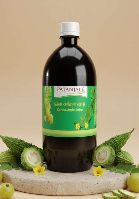Patanjali Karela Amla Juice 16.91 oz (500 ML)
