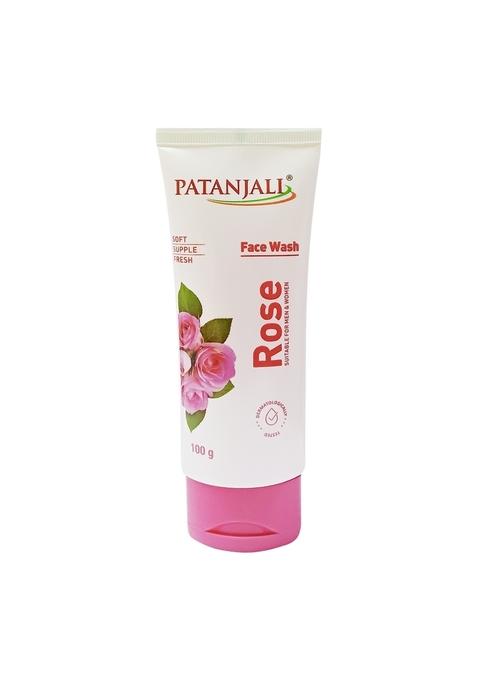 Patanjali Rose Face Wash 3.53 oz (100 GM)
