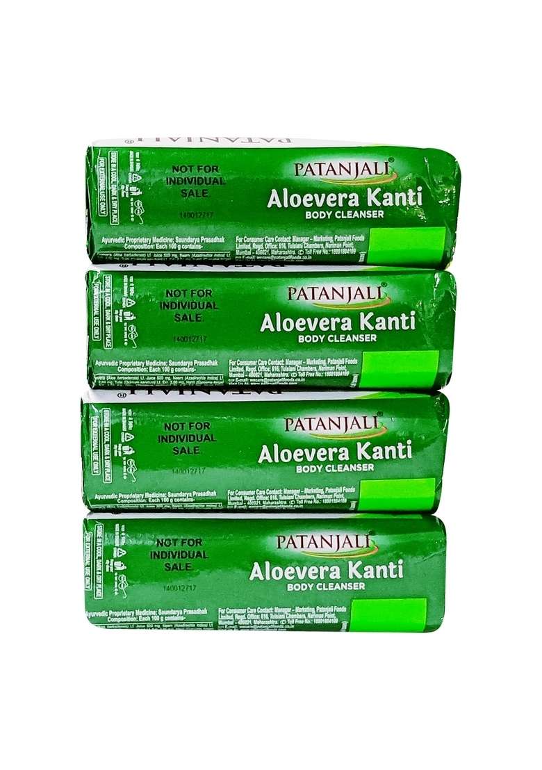 Patanjali Aloevera Kanti Body Cleanser 150g B3g1 21.17 oz (600 GM) - Indya