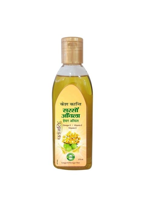 Patanjali Kesh Kanti Sarson Amla Hair Oil 5.92 oz (175 ML)