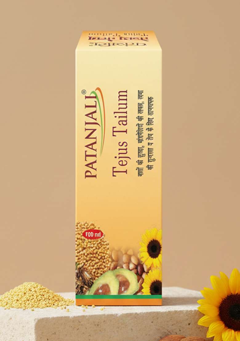 Patanjali Tejus Tailum 3.38 oz (100 ML) - Indya