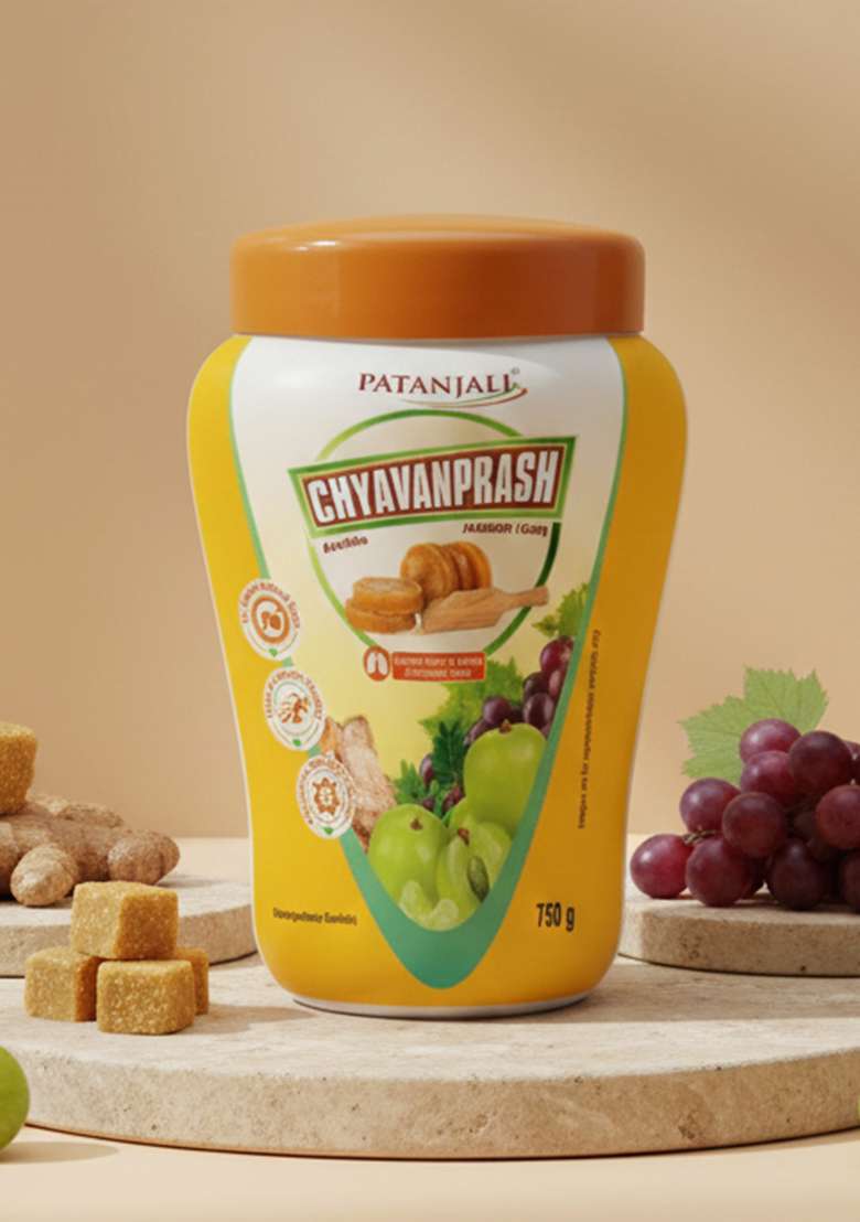 Patanjali Jaggery (Gur) Chyavanprash 26.46 oz (750 GM) - Indya