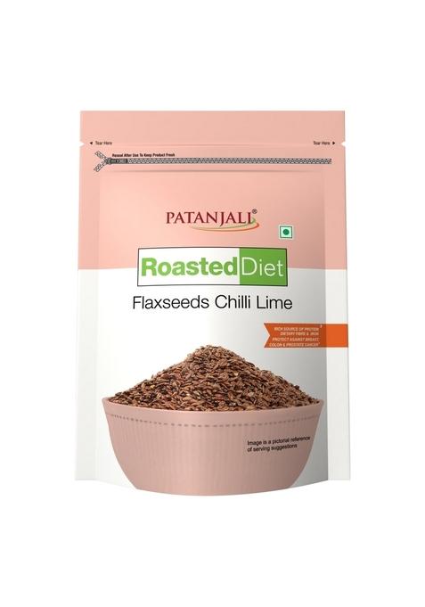 Patanjali Roasted Diet- Flaxseed Chili Lime 5.29 oz (150 GM)