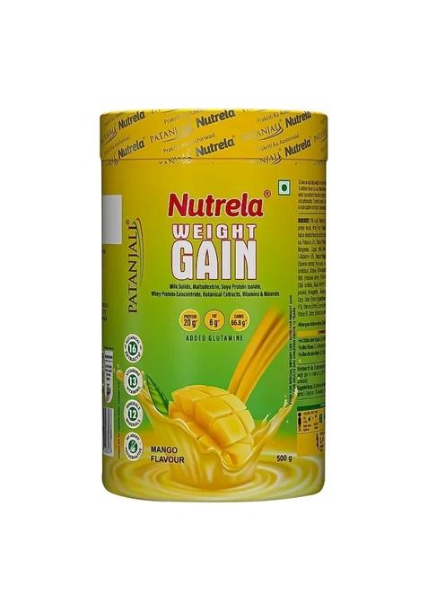 Patanjali Nutrela Weight Gain - Mango Flavour 17.64 oz (500 GM)
