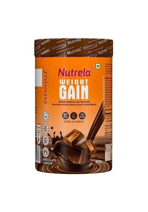Patanjali Nutrela Weight Gain Chocolate Flavour 17.64 oz (500 GM)
