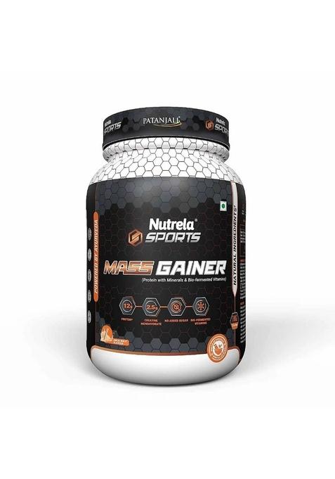 Patanjali Nutrela Sports Mass Gainer (Mal- Kulfi) 70.57 oz (2000 GM)