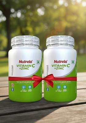 Patanjali Nutrela Vit D2k Natural Tab Vanilla (60N) 0.28 oz (8 GM)