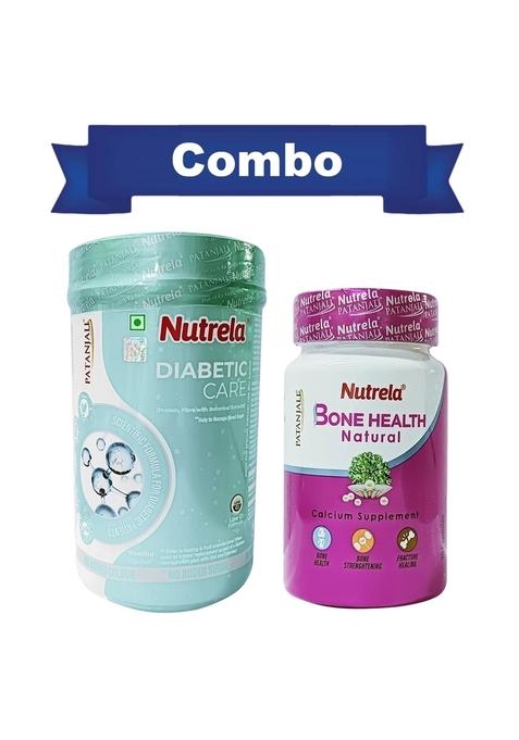 Patanjali Combo Pat. Nutrela Diabetic Care  + Bone Health (400G+30N) 14.64 oz (415 GM)
