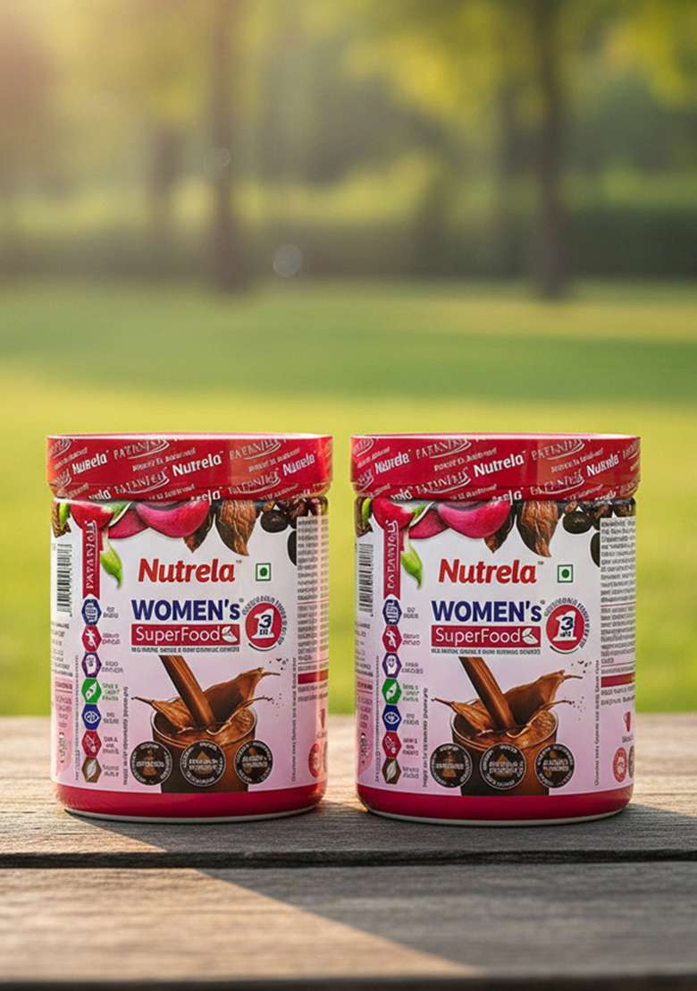 Patanjali Nutrela Women Superfood - Chocolate Flavor - 400g (pack of 2) 28.23 oz (800 GM) - Indya