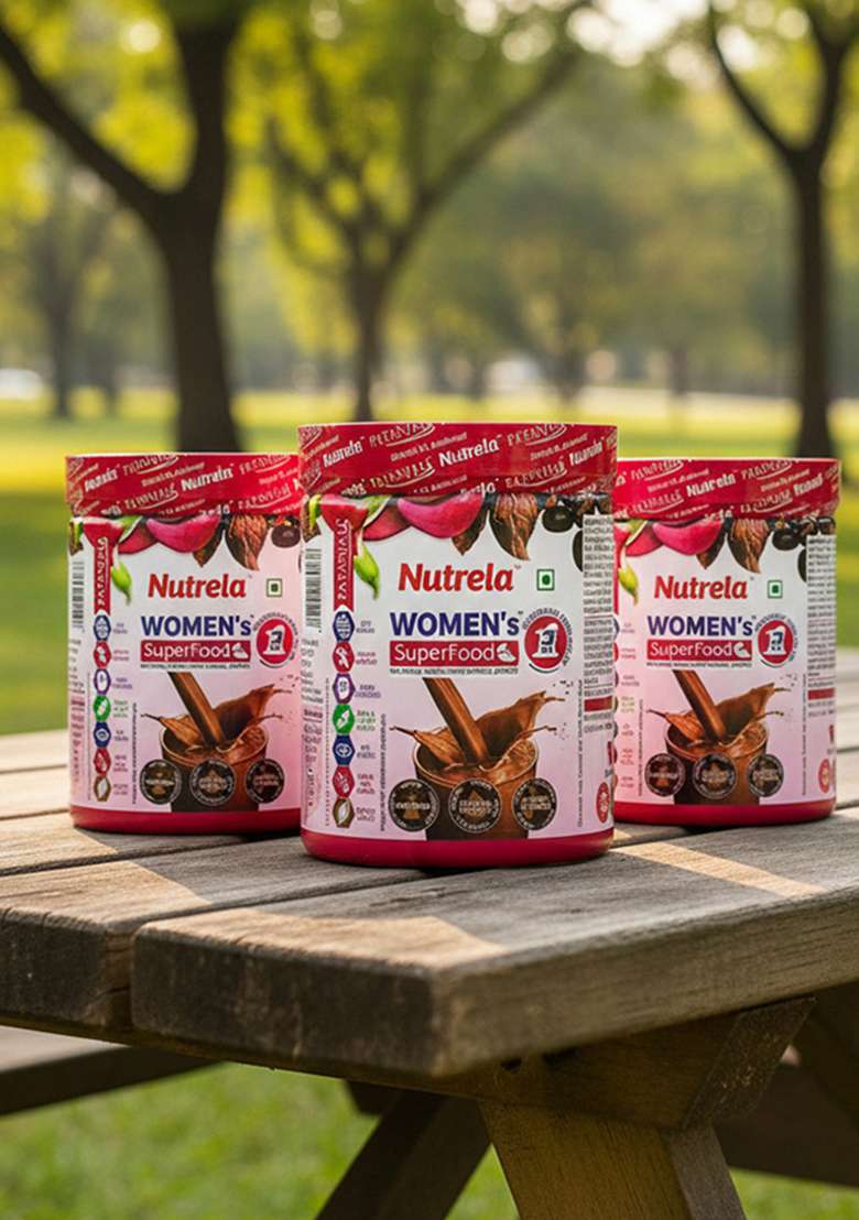Patanjali Nutrela Women Superfood - Chocolate Flavor - 400g (pack of 3) 42.34 oz (1200 GM) - Indya