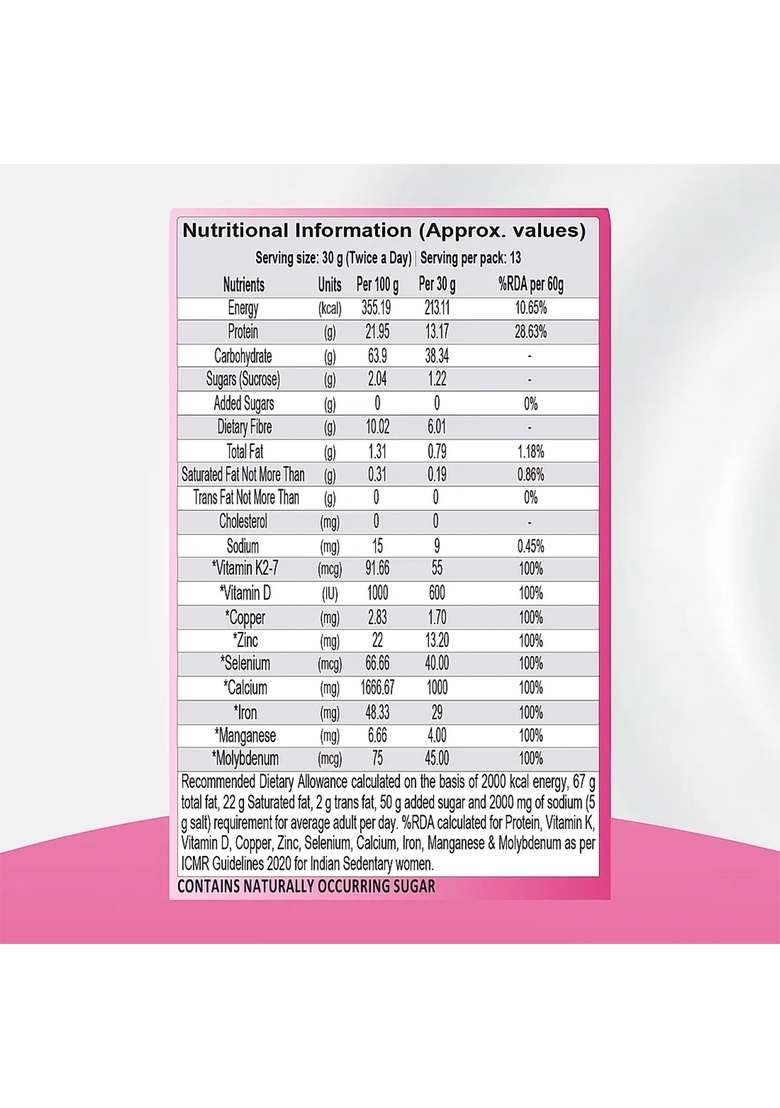Patanjali Nutrela Women Superfood - Chocolate Flavor - 400g (pack of 3) 42.34 oz (1200 GM) - Indya