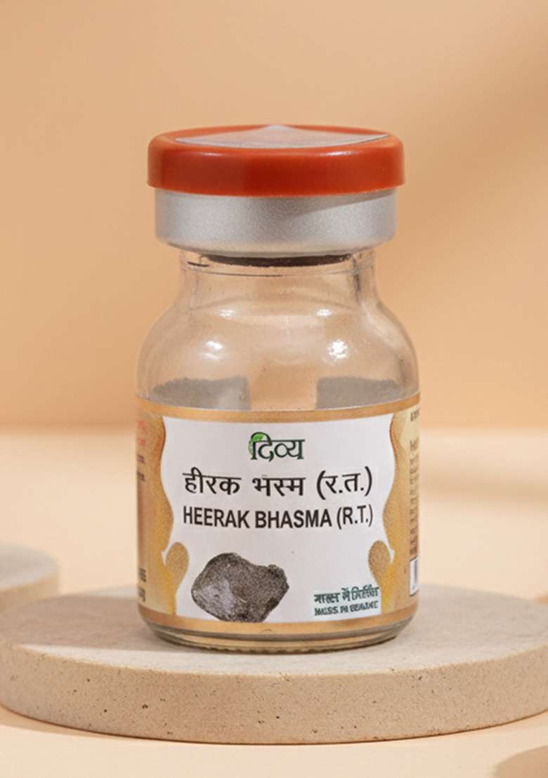 Patanjali Divya Heerak Bhasma 0.01 oz (300 MG) - Indya