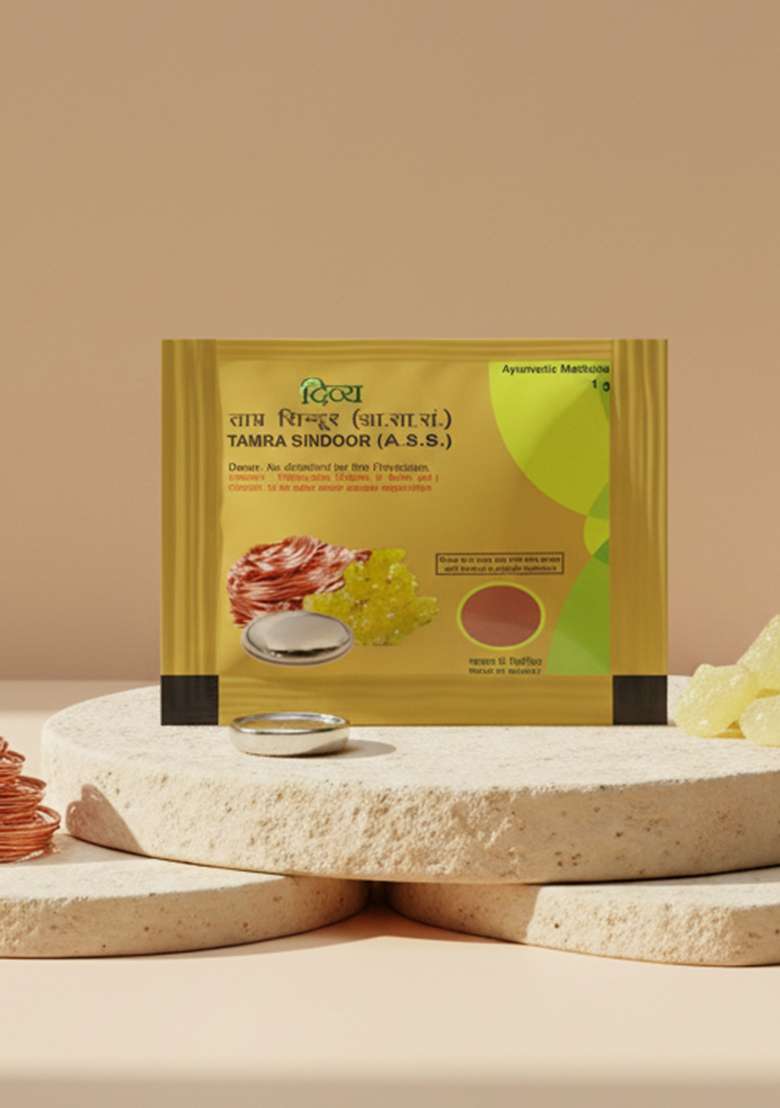 Patanjali Divya Tamra Sindoor 0.04 oz (1 GM) - Indya