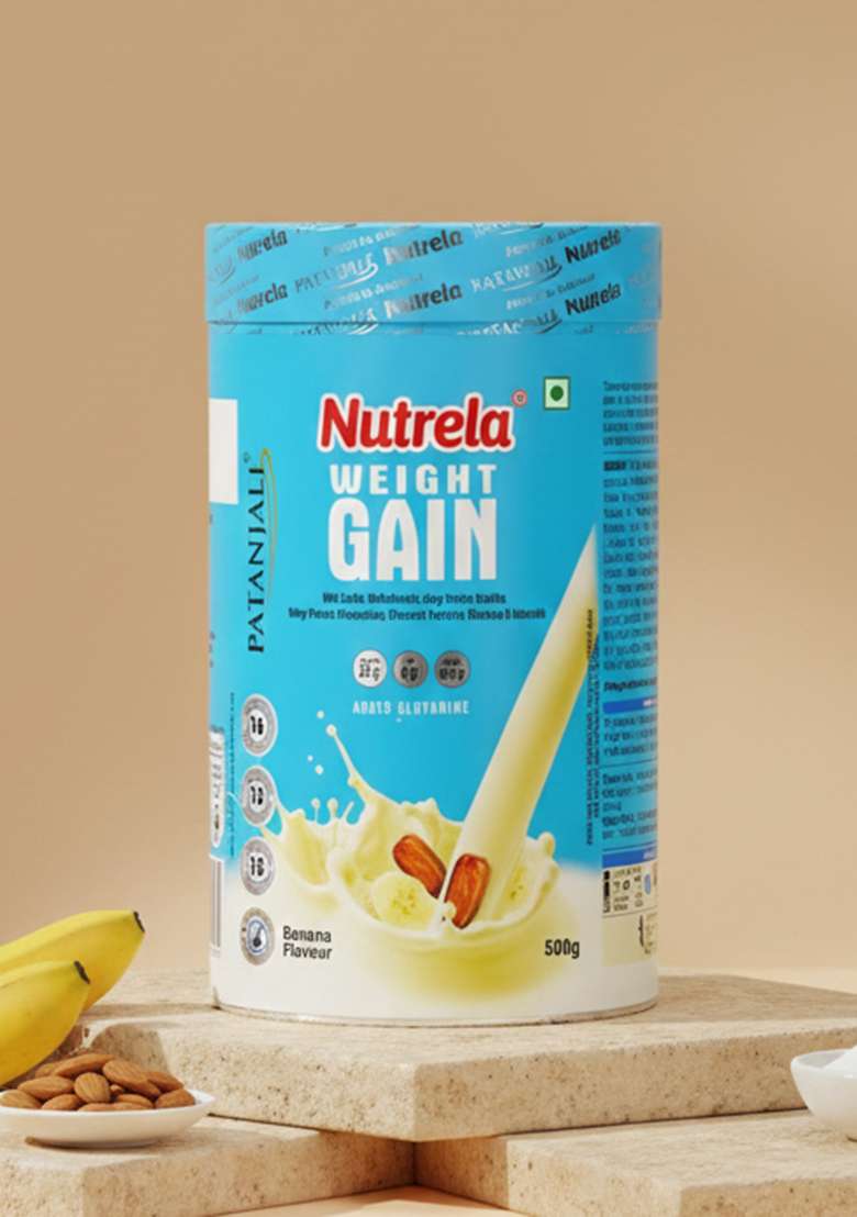 Patanjali Nutrela Weight Gain Powder 17.64 oz (500 GM) - Indya