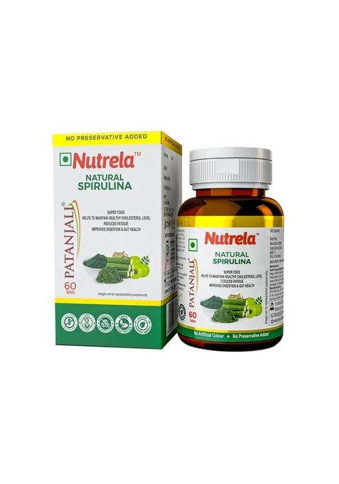 Patanjali Nutrela Spirulina Natural 1.13 oz (32 GM)