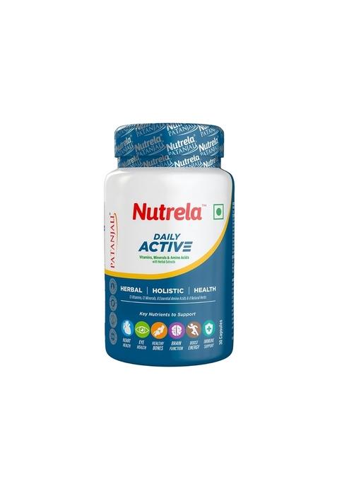 Patanjali Nutrela Daily Active Capsule 0.79 oz (22.5 GM)