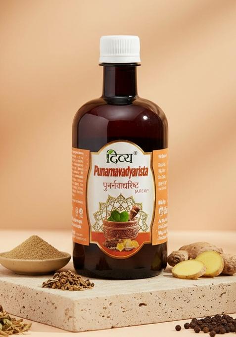 Patanjali Divya Punarnavadyarishta 15.22 oz (450 ML)