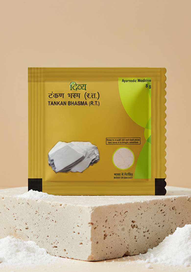 Patanjali Divya Tankan Bhasma 0.18 oz (5 GM) - Indya