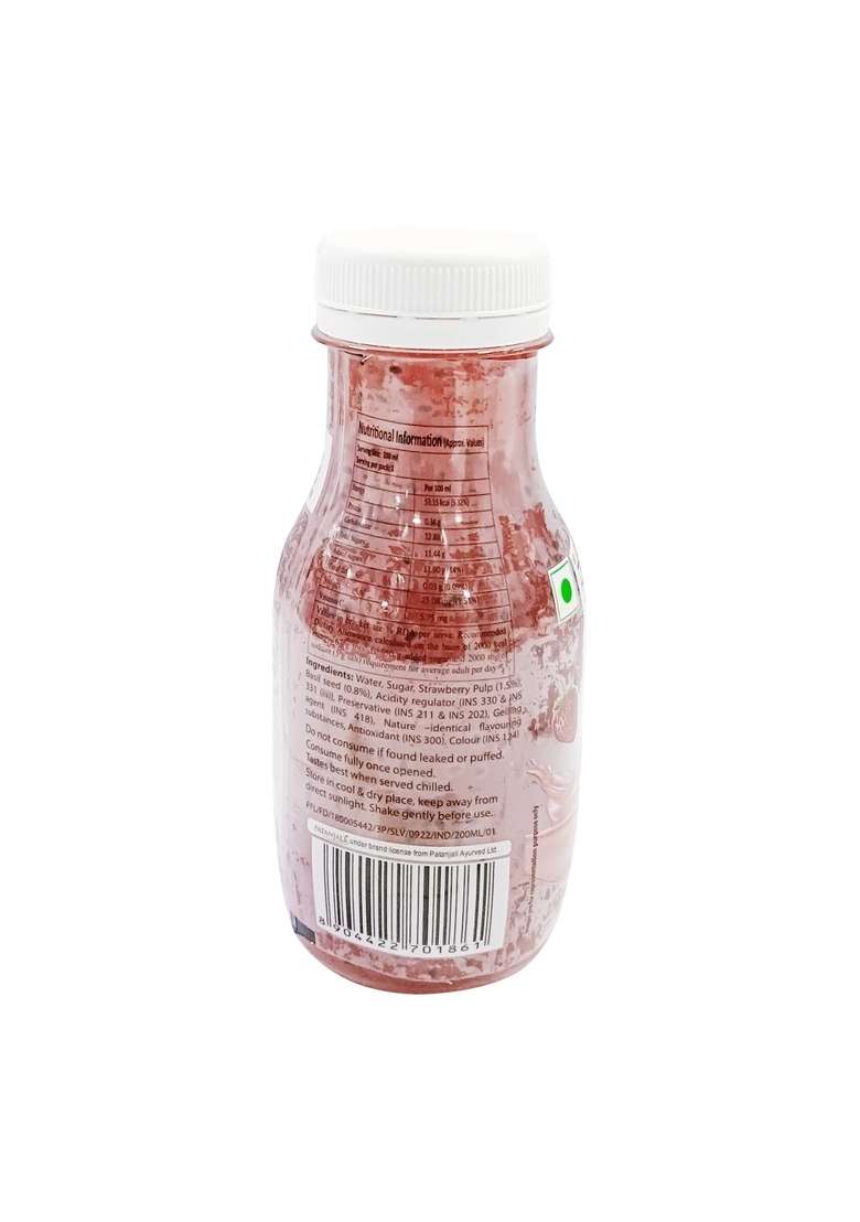 Patanjali Strawberry Basil Drink 6.76 oz (200 ML) - Indya