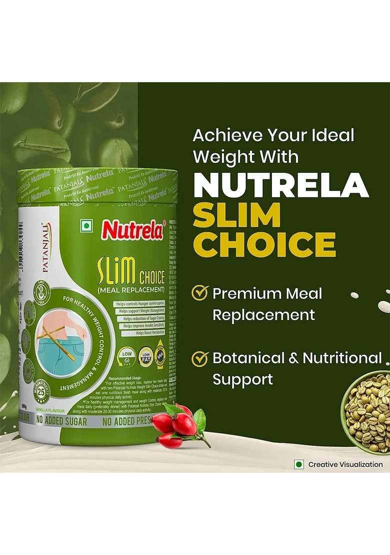 Patanjali Nutrela Slim Choice Powder 17.64 oz (500 GM) - Indya