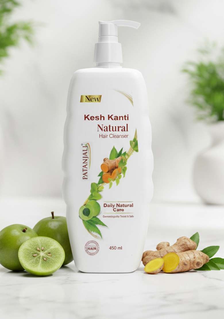 Patanjali Kesh Kanti Natural Hair Cleanser 15.22 oz (450 ML) - Indya