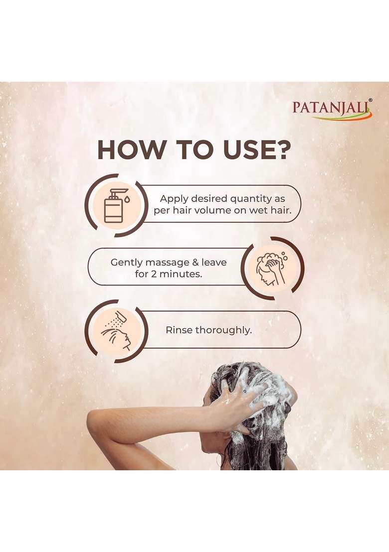 Patanjali Kesh Kanti Natural Hair Cleanser 15.22 oz (450 ML) - Indya