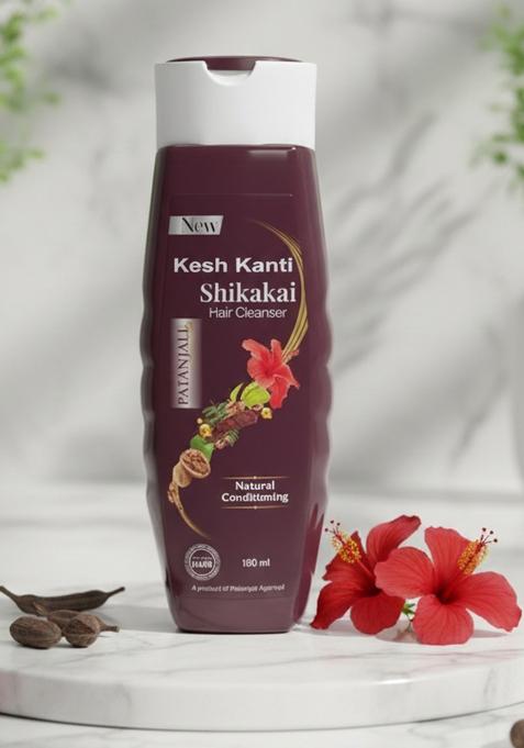 Patanjali Kesh Kanti Shikakai Hair Cleanser 6.09 oz (180 ML)