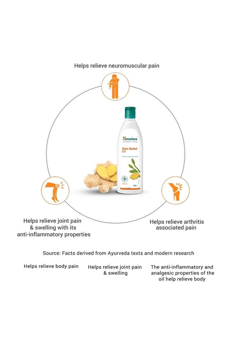 Himalaya Pain Relief Oil - Indya