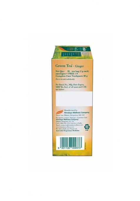 Himalaya Green Tea Ginger 2G 20s + Complete Care Toothpaste 80G FREE OFFER PACK