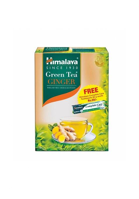 Himalaya Green Tea Ginger 2G 20s + Complete Care Toothpaste 80G FREE OFFER PACK