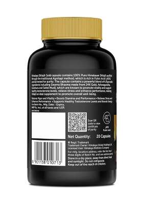 Himalaya Shilajit Gold Capsules - Indya
