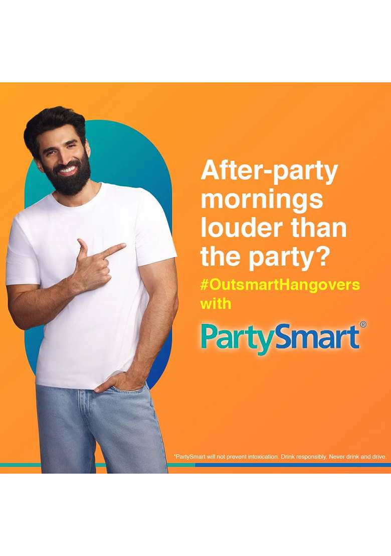 Himalaya PartySmart Anti-Hangover Capsules , Cannister Pack - Indya