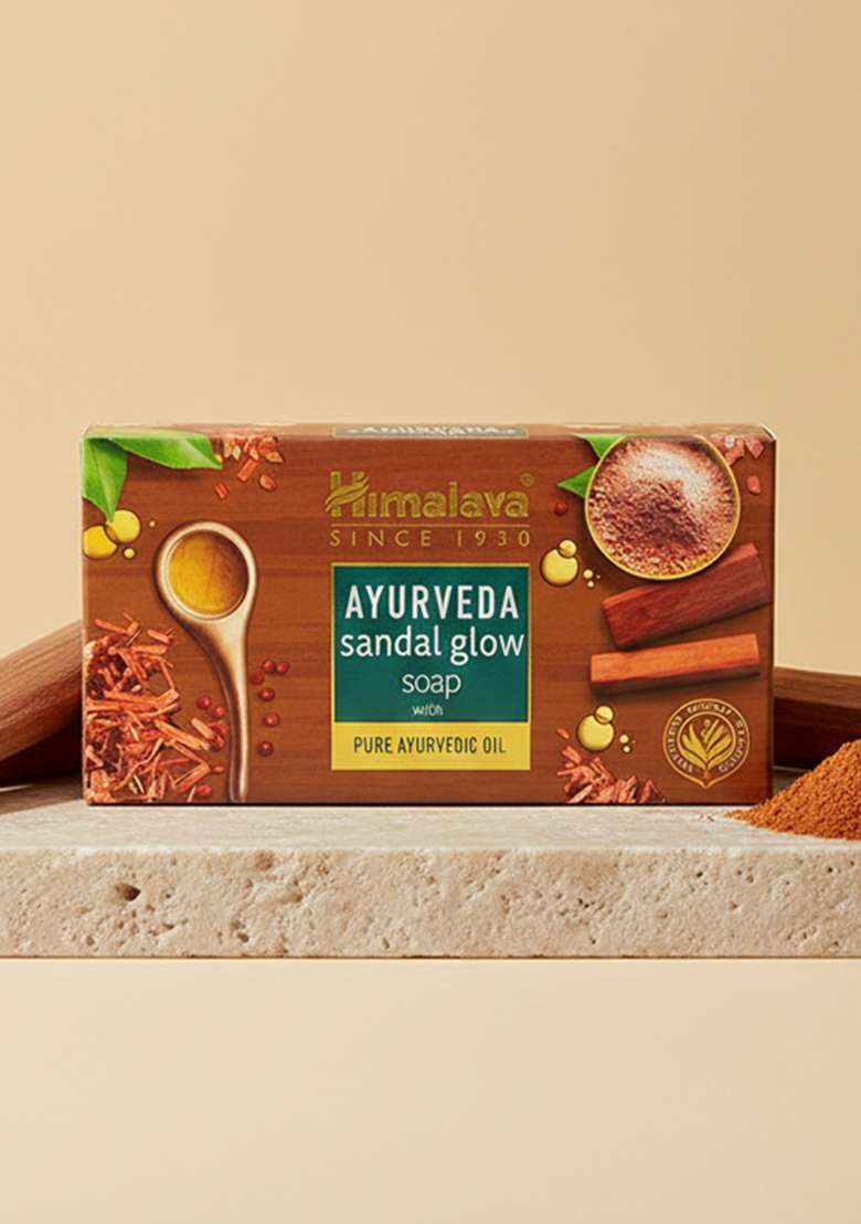Himalaya Ayurveda Sandal Glow Soap - Indya