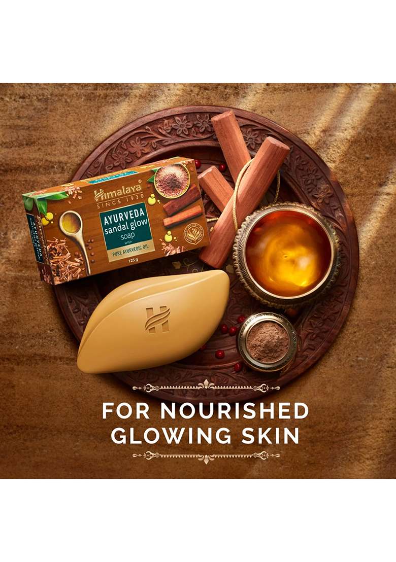 Himalaya Ayurveda Sandal Glow Soap - Indya
