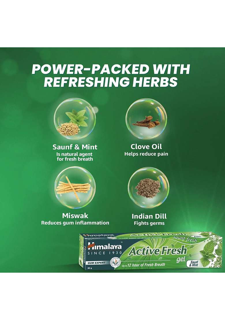 Himalaya Active Fresh Gel - Indya