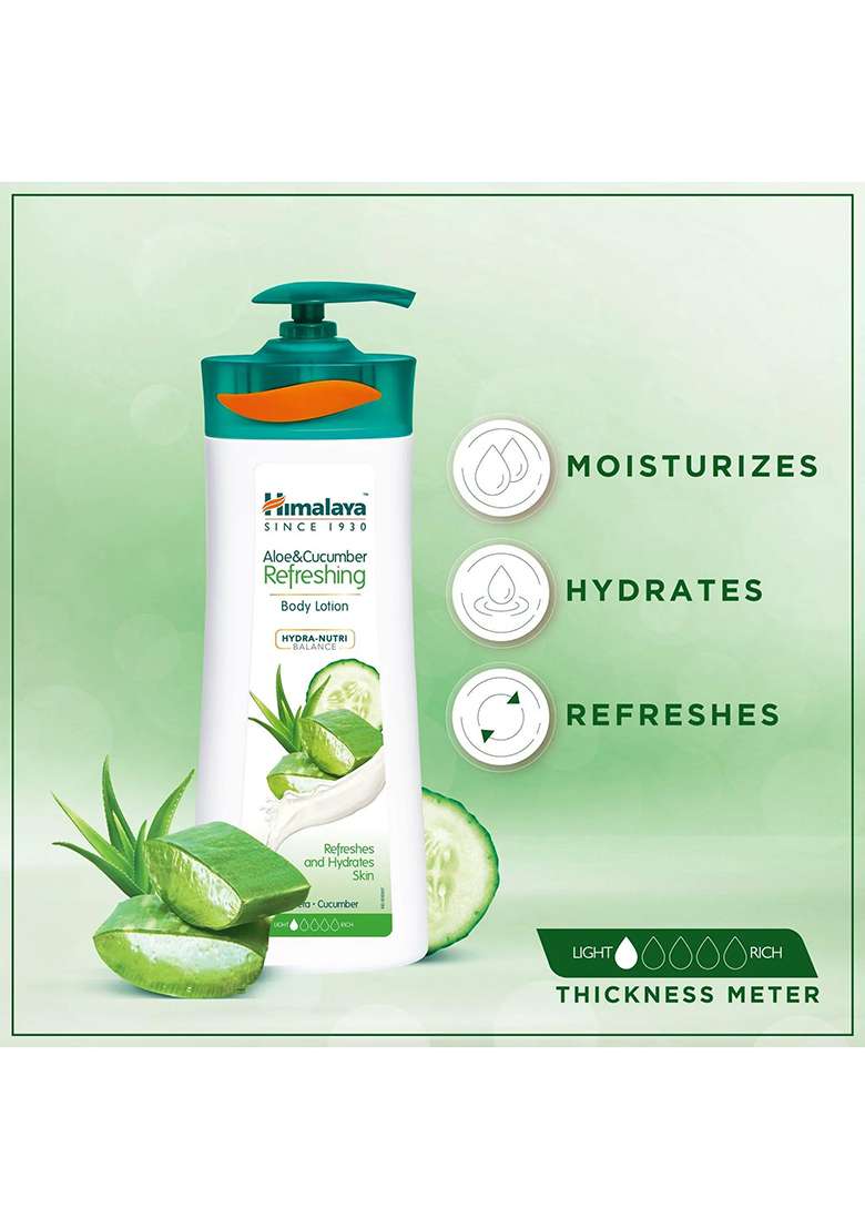 Himalaya Aloe & Cucumber Refreshing Body Lotion - Indya