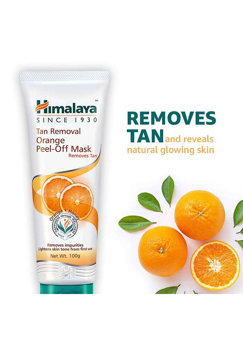 Himalaya Tan Removal Orange Peel-Off Mask - Indya