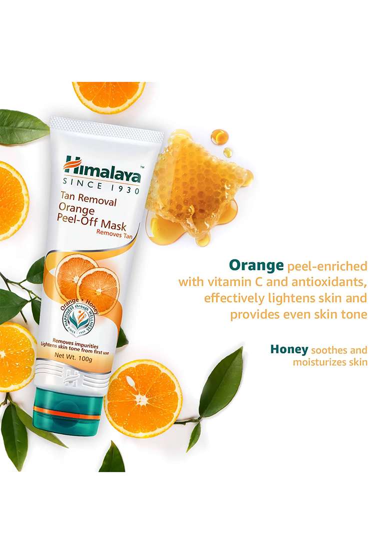 Himalaya Tan Removal Orange Peel-Off Mask - Indya