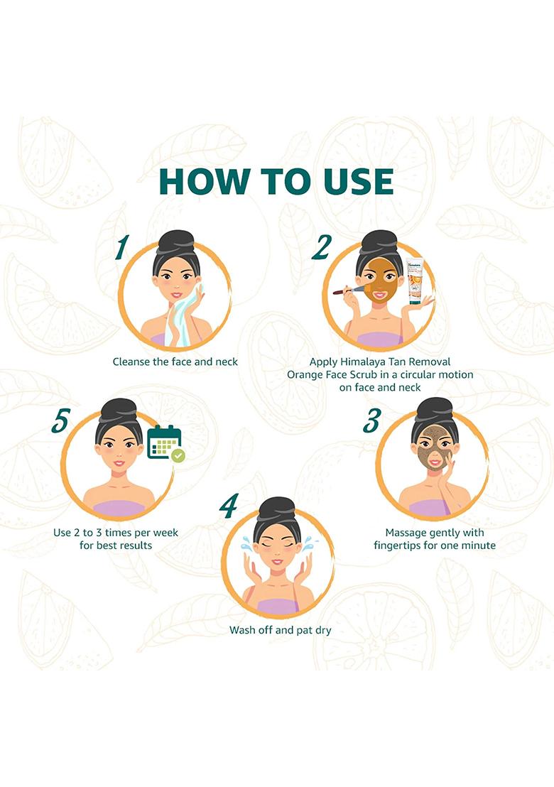 Himalaya Tan Removal Orange Face Scrub