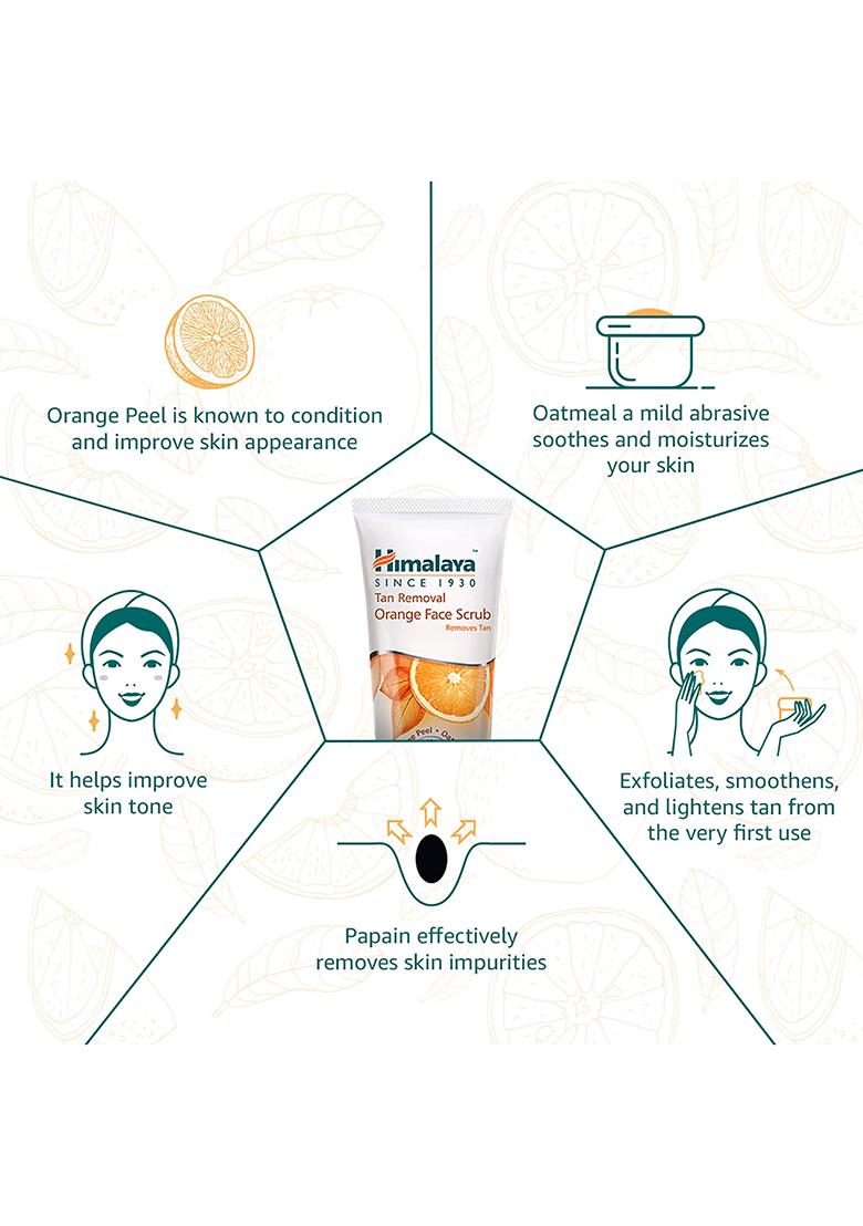 Himalaya Tan Removal Orange Face Scrub