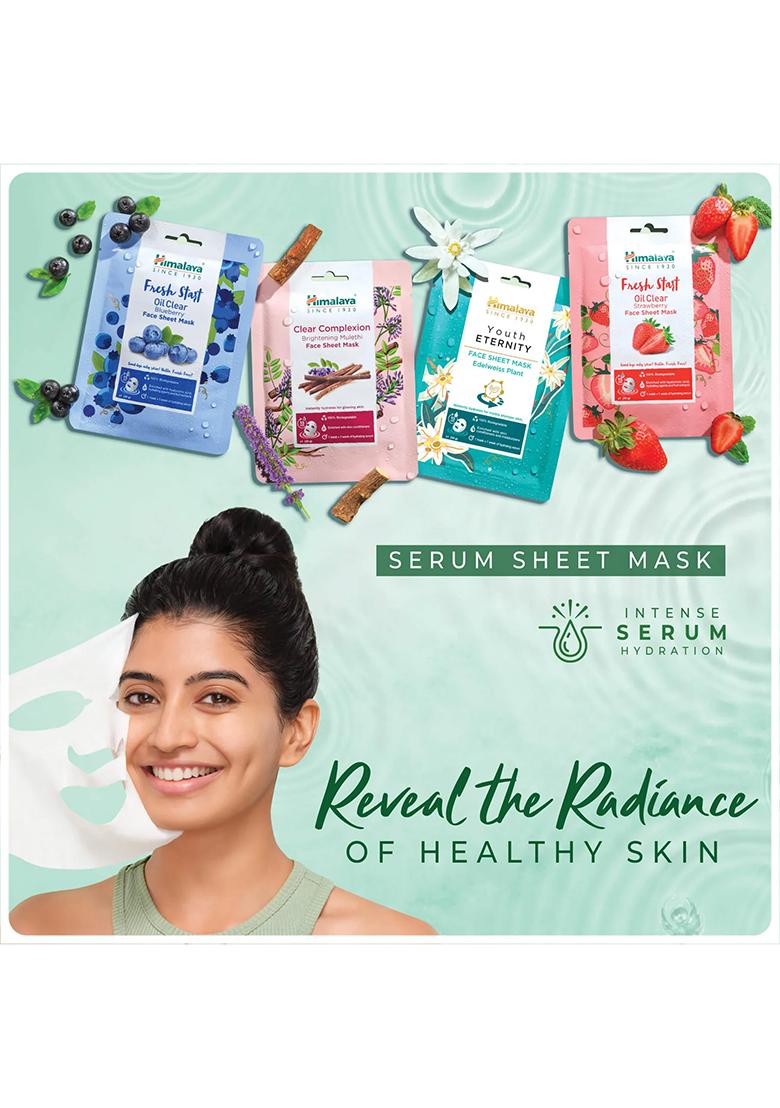 Himalaya Clear Complexion Brightening Mulethi Face Sheet Mask