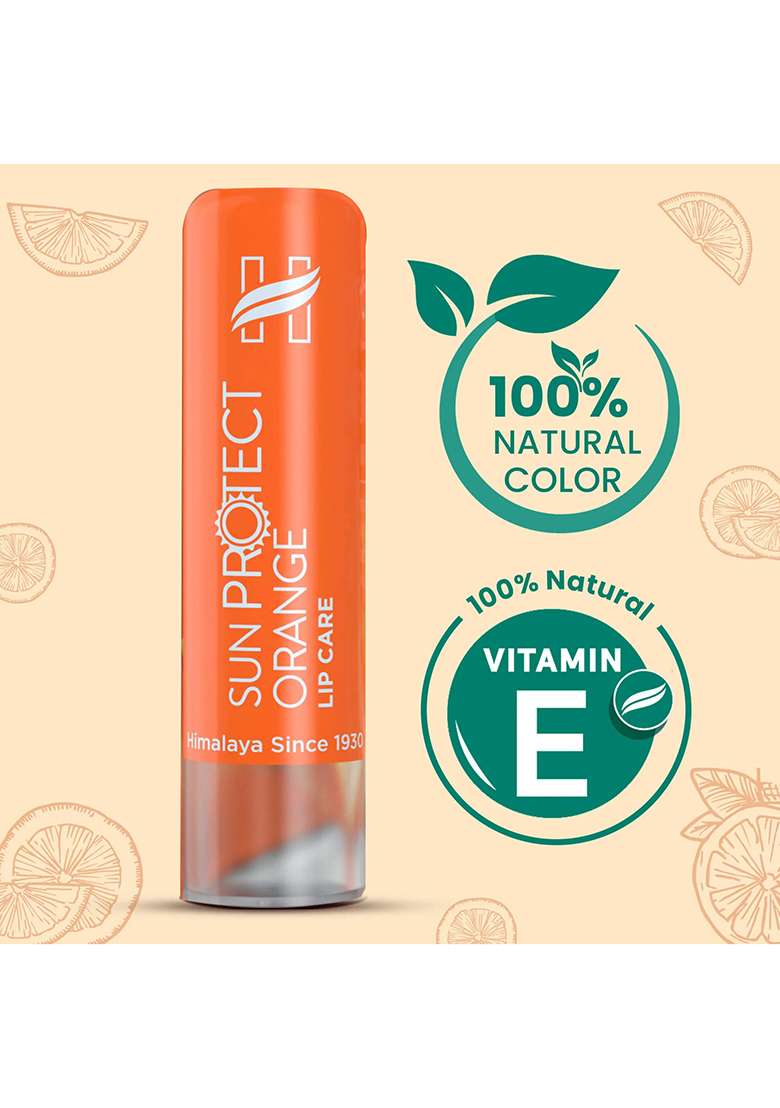 Himalaya Sun Protect Orange Lip Care - Indya