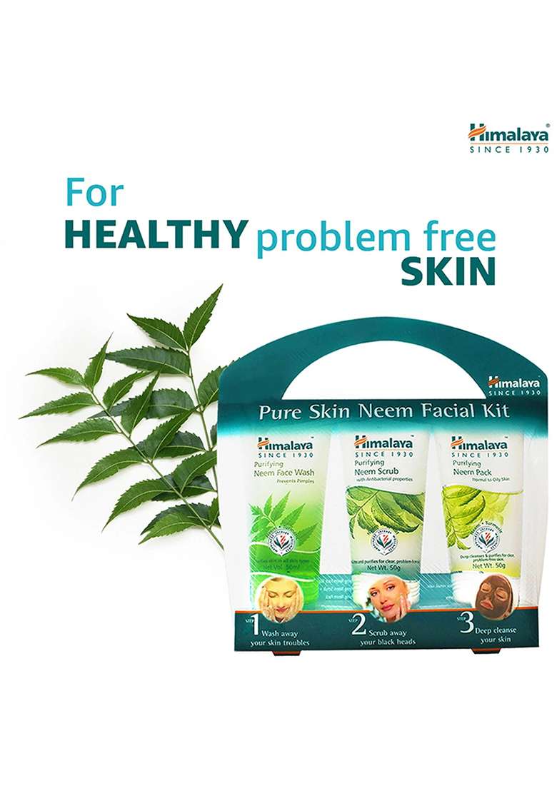 Himalaya Pure Skin Neem Facial Kit - Indya
