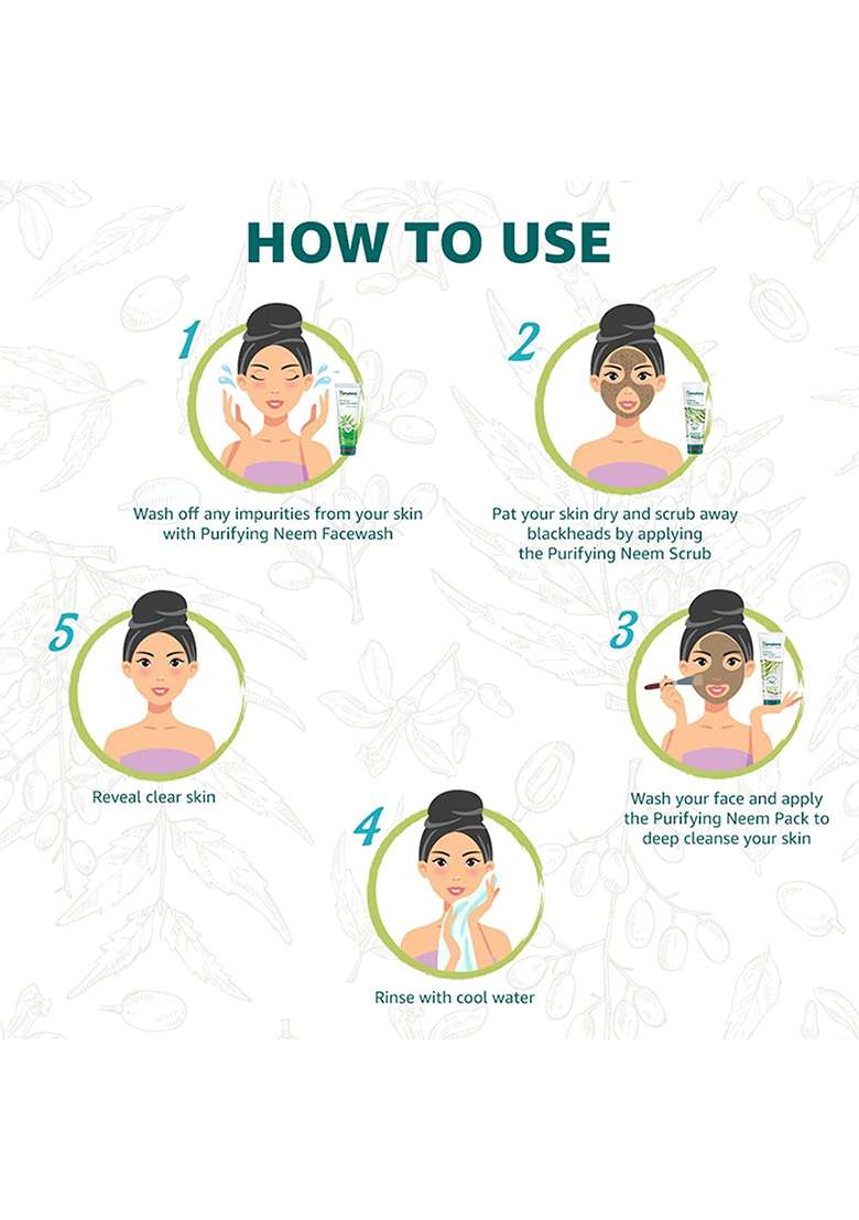 Himalaya Pure Skin Neem Facial Kit - Indya