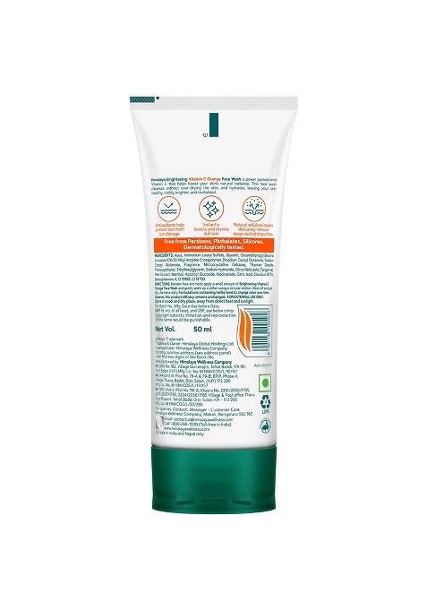 Himalaya Brightening Vitamin C Orange Face Wash