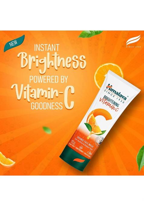Himalaya Brightening Vitamin C Orange Face Wash