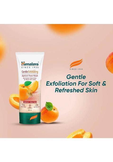 Himalayawellness Gentle Exfoliating Apricot Face Wash