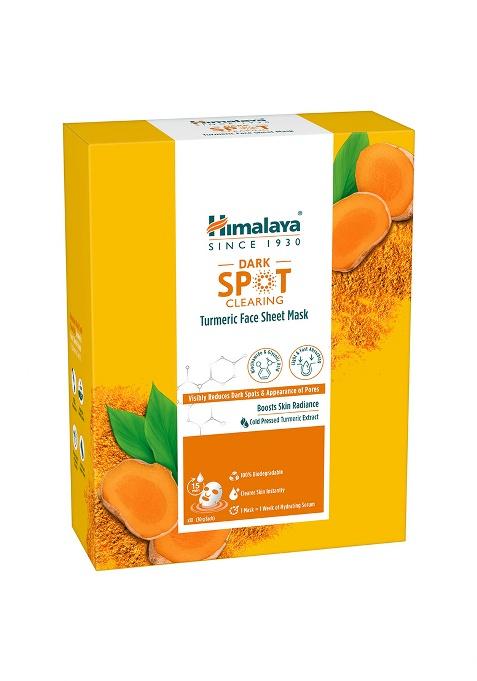 Himalayawellness Himalaya Dark Spot Clearing Turmeric Face Sheet Mask