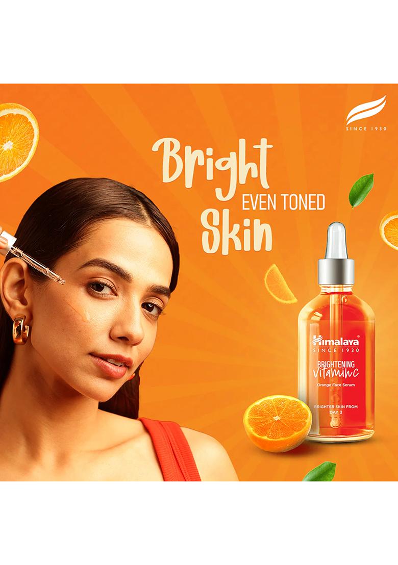 Himalaya Brightening Vitamin C Orange Face Serum